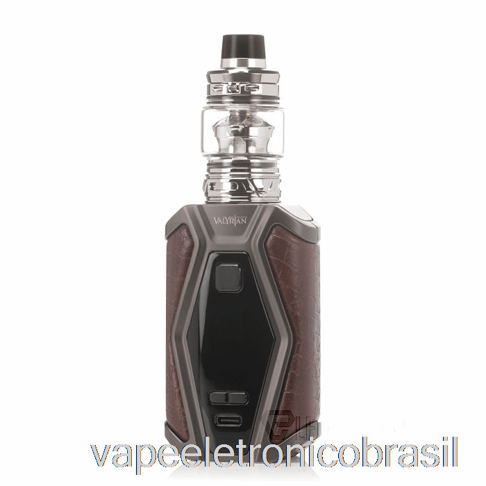 Vape Recarregável Uwell Valyrian 3 200w Starter Kit Amaretto Brown
